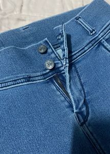 Ripped Knee Denim Jeans