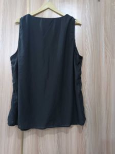 sequin Black Sleeveless Top new
