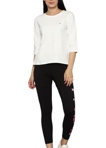 Unisex Allen Solly White T-shirt