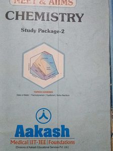 Aakash Chemistry Study Packages