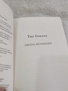 The Inmate by Freida McFadden