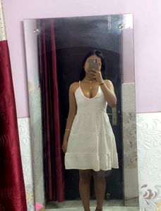 White Eyelet Sundress