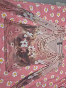 Chic Floral Print Top