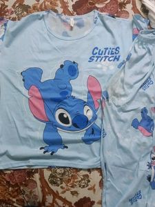 Cute Stitch Pajama Set