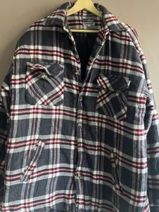 Vintage Plaid Flannel Jacket