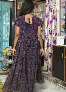 Beautiful Floral Print Maxi Dress