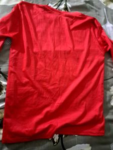 Red Zara Long Sleeve T-Shirt♥️