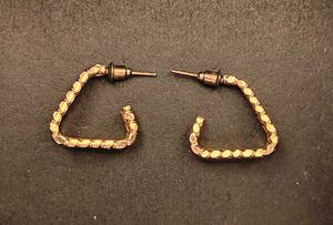 Unique Triangle Hoop Earrings