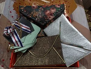 Silver Evening Clutch