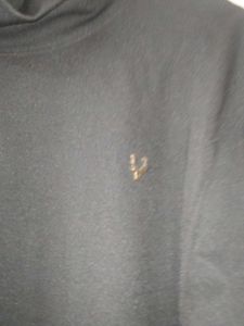 men's Black Turtleneck Sweater