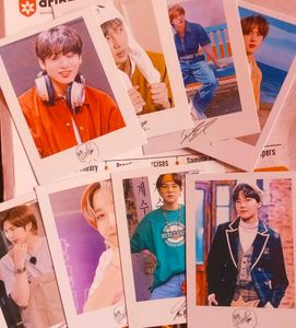 BTS Photo cards With Signature