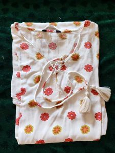 Floral Print Tunic Top by M&S