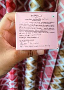 Mirabelle Korea Red Rice All In One Cream