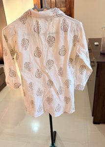 Printed Button-Down Shirt