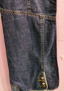 UNIQUE Y2K Embellished Wide Leg jeans