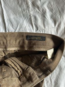 Brown Wide-Leg Trousers
