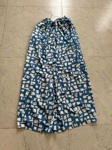 Boho Print midi skirt
