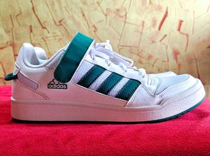 Adidas White Green Sneakers