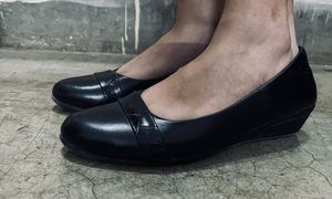 Classic Black StelaToes Heels