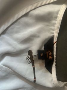 Zink London Dragonfly Print Top