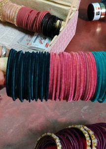 Assorted Bangles Set with Jewelry Box