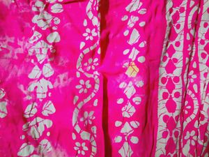 Vibrant Pink Tie-Dye Maxi Dress