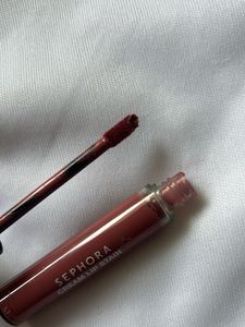 Sephora Cream Lip Stain (swatched once)