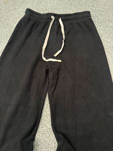 Black Wide Leg Sweatpants