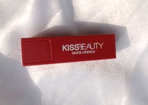 Kiss Beauty  red Matte Lipstick combo