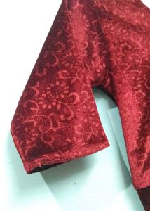 Maroon Blouse