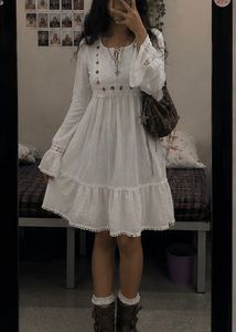 White Mini Dress