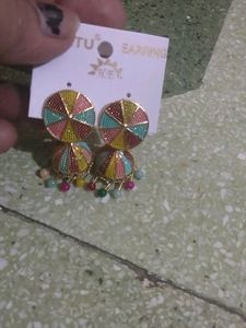 Colorful Statement Earrings