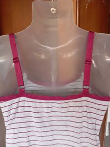Women's Striped Sleepwear Top