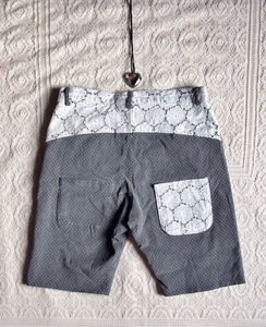 Polka Dot Denim shorts