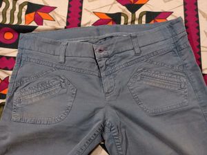 Casual Blue Pant