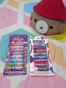 Flavoured Lip Balms .