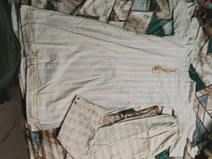 Striped Kurta Set