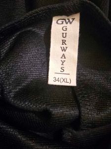 Women A-line black Dress