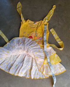 Cute Yellow New Dress