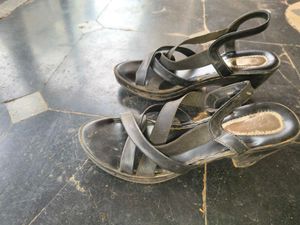 Black Strappy Sandals