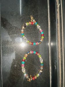 Colorful Beaded Anklets