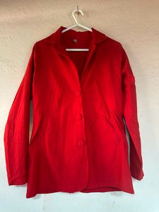 WOMEN WINTER RED COAT/BLAZER FOR