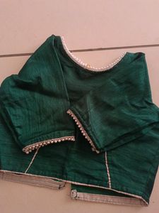 Princess Cut Designer Blouse 💚