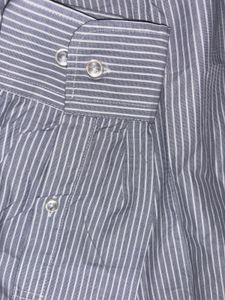 Men's Striped Button-Down Shirt