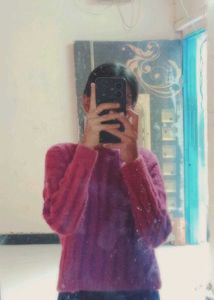 Purple Knit Sweater