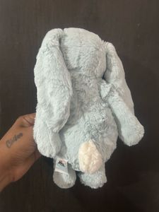 Bashful Blue Bunny Plush Stuffed Animal