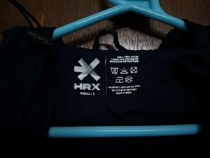 HRX Navy Blue Hooded Jacket