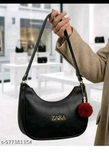 Stylish Black Zara Hobo Bag