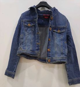 GLO Blue Denim Jacket for Women