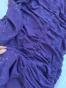 Sparkling Purple Party Dress